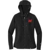 Team Maryland New Era Ladies French Terry Full-Zip Hoodie