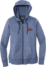 NJ Titans New Era Ladies French Terry Full-Zip Hoodie