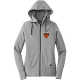 Pennsauken Pilots New Era Ladies Tri-Blend Fleece Full-Zip Hoodie