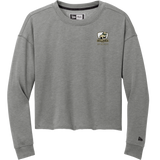 HVM Bulldogs New Era Ladies Tri-Blend Fleece Crop Crew