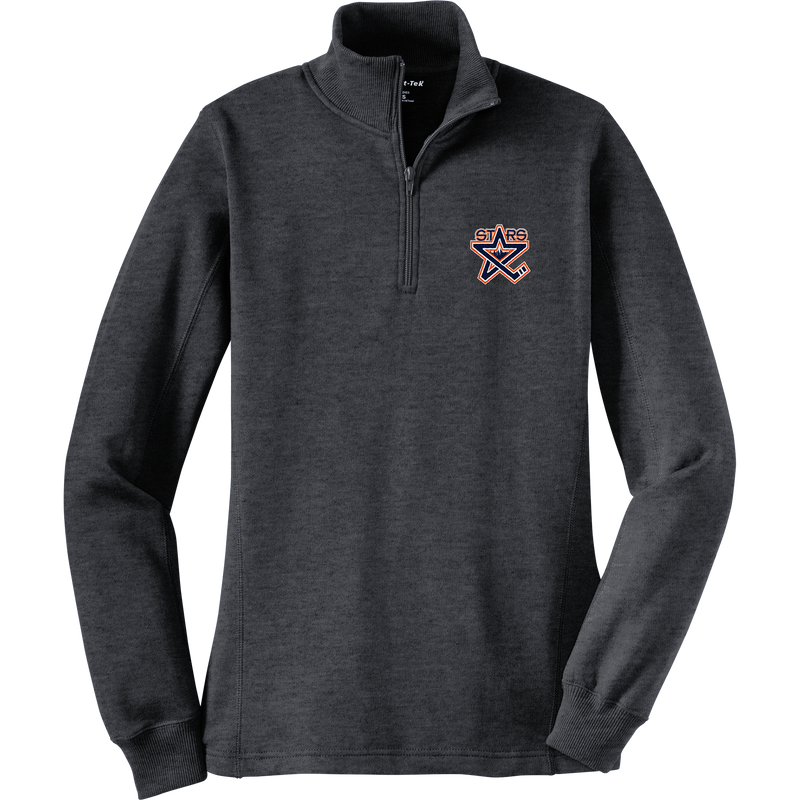 NY Stars Ladies 1/4-Zip Sweatshirt