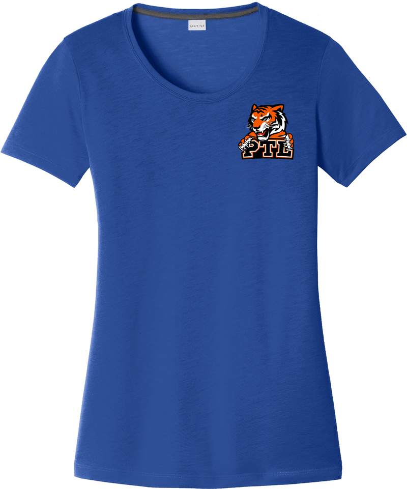 Princeton Tiger Lilies Ladies PosiCharge Competitor Cotton Touch Scoop Neck Tee