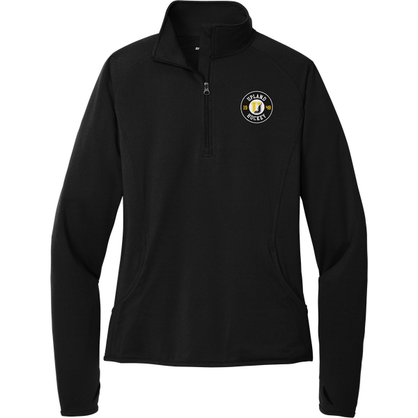 Upland Country Day School Ladies Sport-Wick Stretch 1/4-Zip Pullover