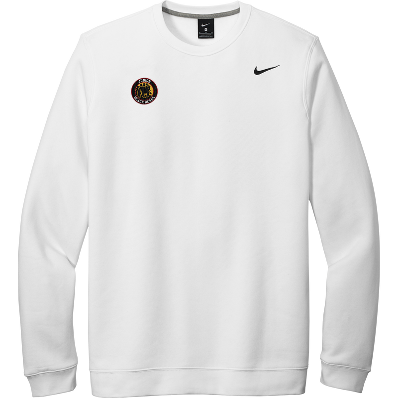 MD Jr. Black Bears Nike Club Fleece Crew