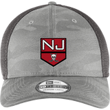 NJ Raiders New Era Tonal Camo Stretch Tech Mesh Cap