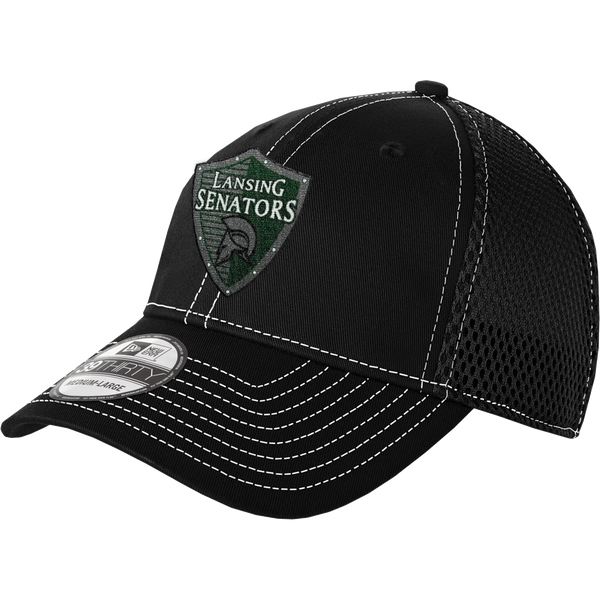 Lansing Senators New Era Stretch Mesh Contrast Stitch Cap