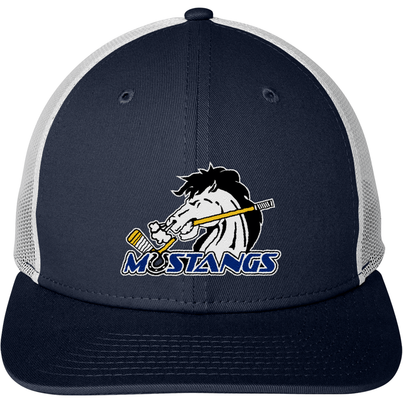 Mid-State Mustangs New Era Snapback Low Profile Trucker Cap