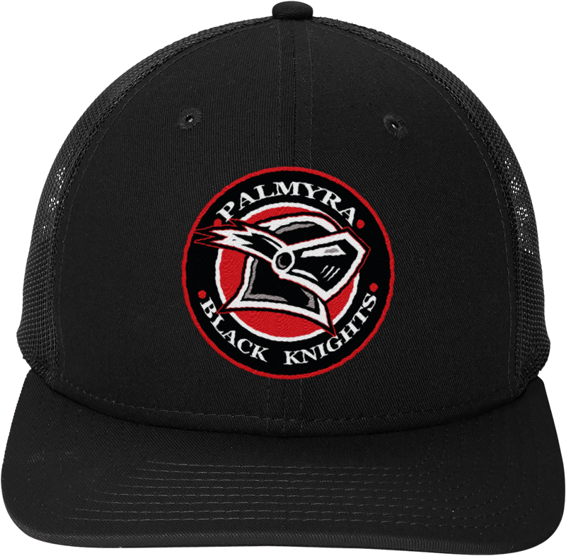 Palmyra Black Knights New Era Snapback Low Profile Trucker Cap