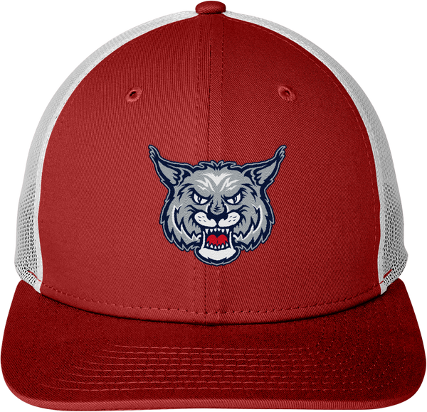 CT Bobcats New Era Snapback Low Profile Trucker Cap