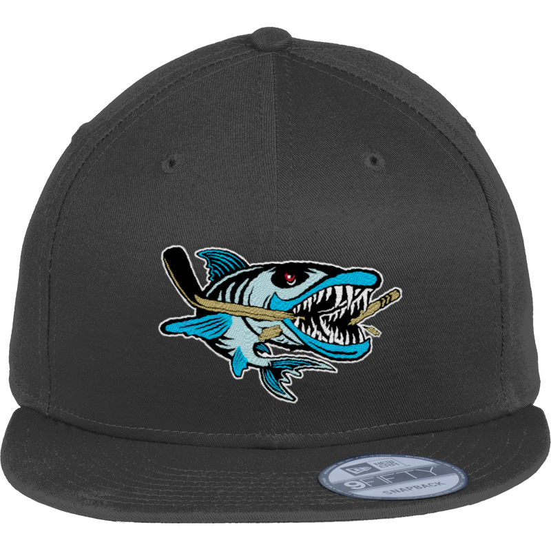 Boca Barracudas New Era Flat Bill Snapback Cap