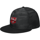 NJ Raiders New Era Camo Flat Bill Snapback Cap