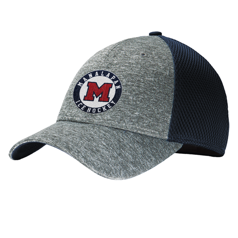 Manalapan Hockey New Era Shadow Stretch Mesh Cap