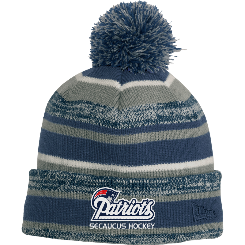 Secaucus Patriots New Era Sideline Beanie