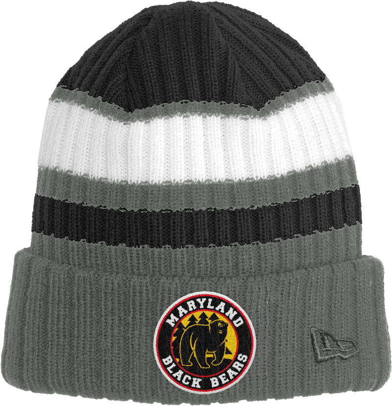 Maryland Black Bears New Era Ribbed Tailgate Beanie