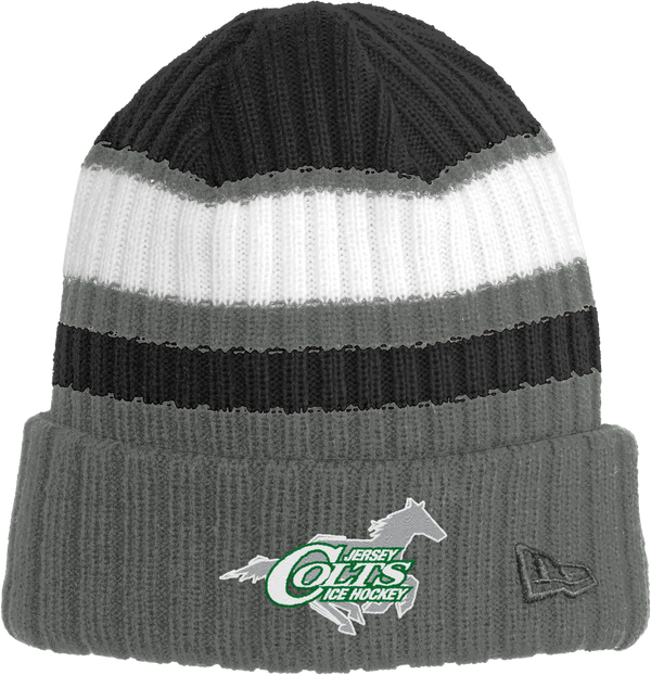 NJ Colts New Era Ribbed Tailgate Beanie