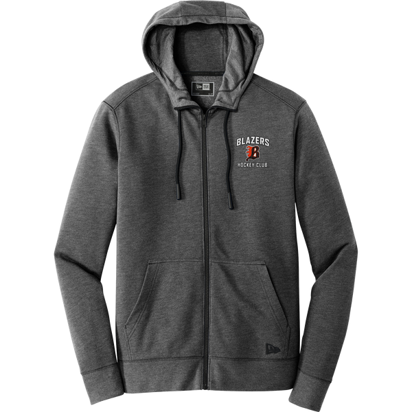 Philadelphia Blazers New Era Tri-Blend Fleece Full-Zip Hoodie