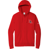 Benet Hockey Nike Club Fleece Sleeve Swoosh Full-Zip Hoodie