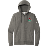 Wash U Nike Club Fleece Sleeve Swoosh Full-Zip Hoodie