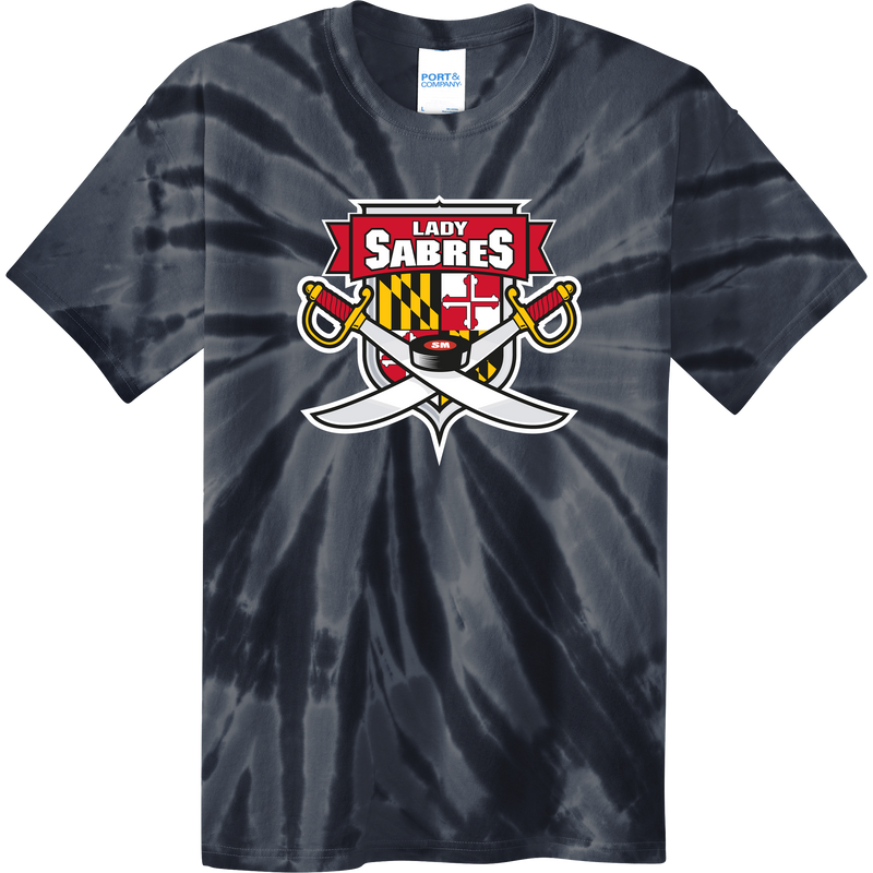 SOMD Lady Sabres Youth Tie-Dye Tee