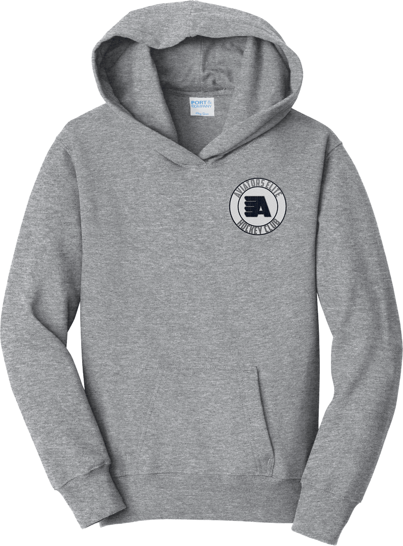 Aspen Aviators Youth Fan Favorite Fleece Pullover Hooded Sweatshirt