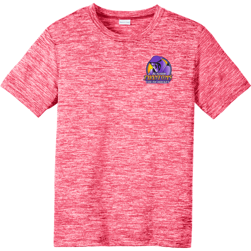 Jr. Phantoms Youth PosiCharge Electric Heather Tee