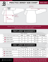 Skyliners Youth Reversible Sublimated Practice Jersey