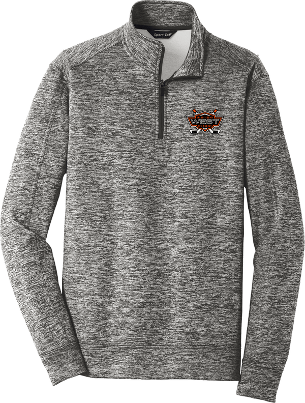 Orange County West PosiCharge Electric Heather Fleece 1/4-Zip Pullover