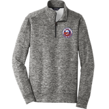 PAL Jr. Islanders PosiCharge Electric Heather Fleece 1/4-Zip Pullover