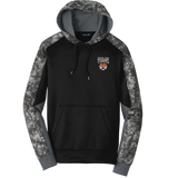 Princeton Jr. Tigers Sport-Wick Mineral Freeze Fleece Colorblock Hooded Pullover