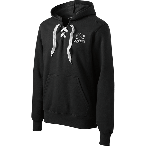 BSM Middlesex Lace Up Pullover Hooded Sweatshirt