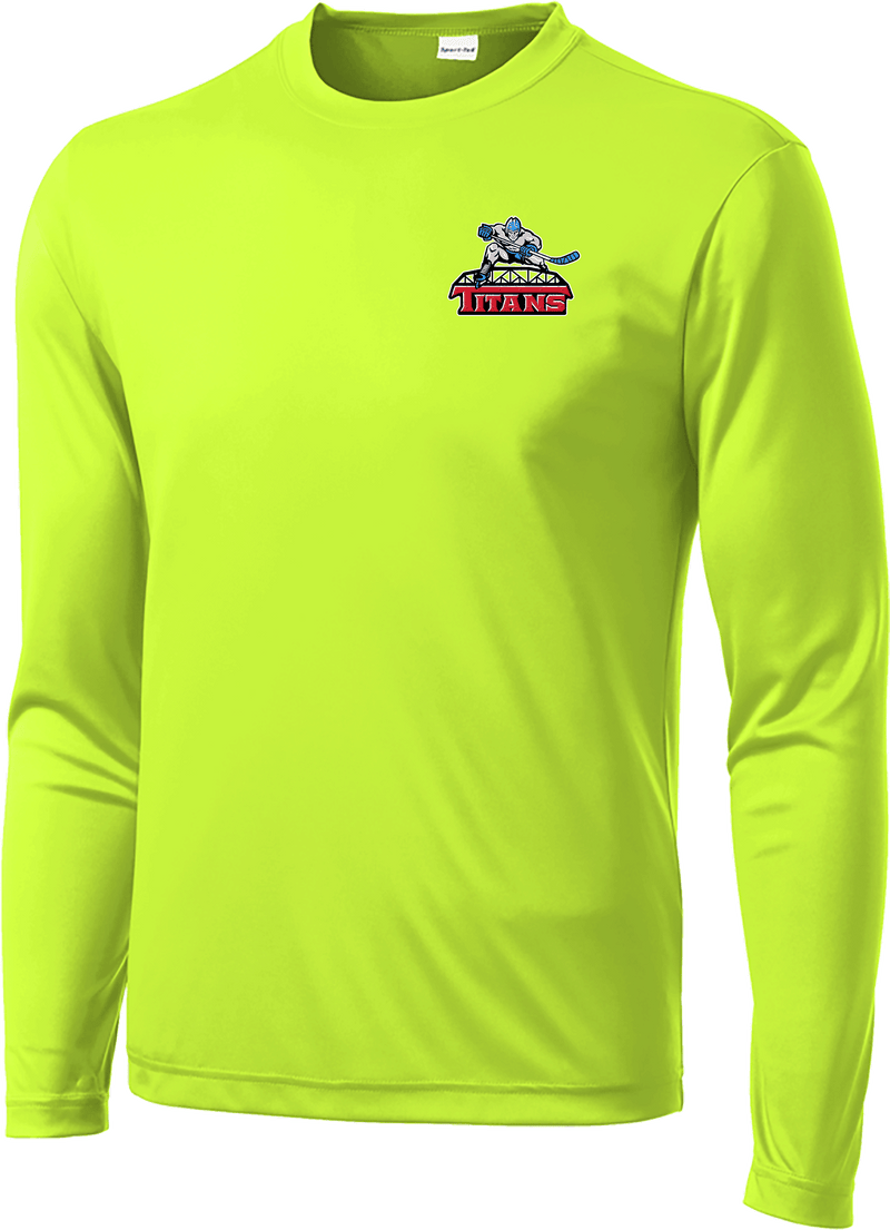 NJ Titans Long Sleeve PosiCharge Competitor Tee