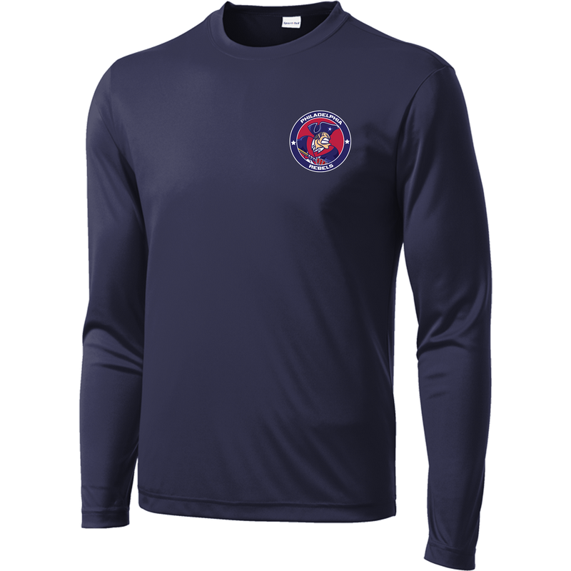 Philadelphia Rebels Long Sleeve PosiCharge Competitor Tee