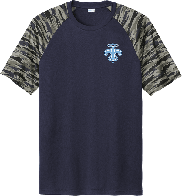 Ramapo Saints Drift Camo Colorblock Tee