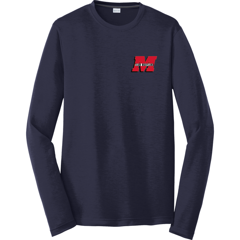 Team Maryland Long Sleeve PosiCharge Competitor Cotton Touch Tee