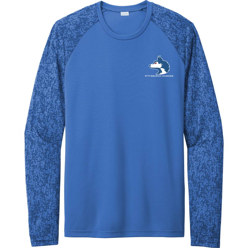 Pittsburgh Huskies Long Sleeve Digi Camo Tee