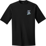 Hard Edge Hockey PosiCharge Tri-Blend Wicking Raglan Tee