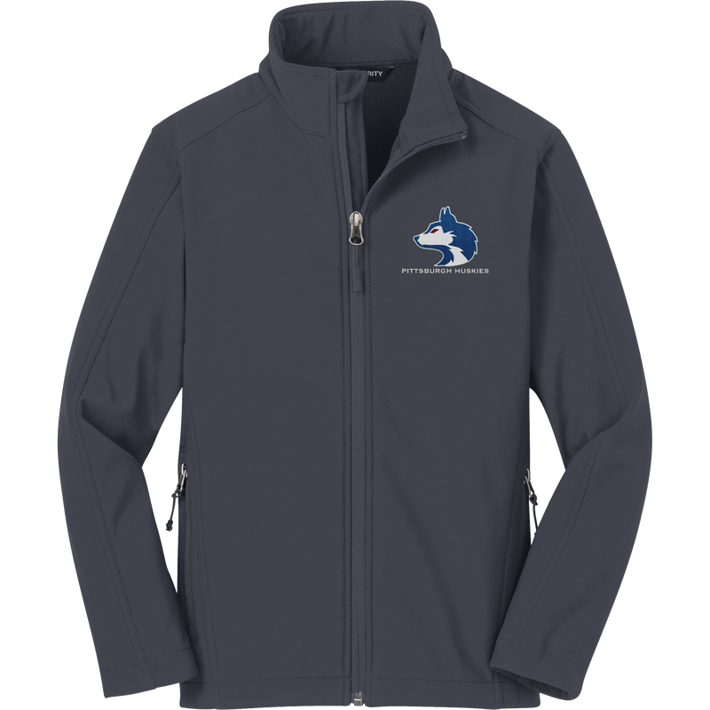 Pittsburgh Huskies Youth Core Soft Shell Jacket