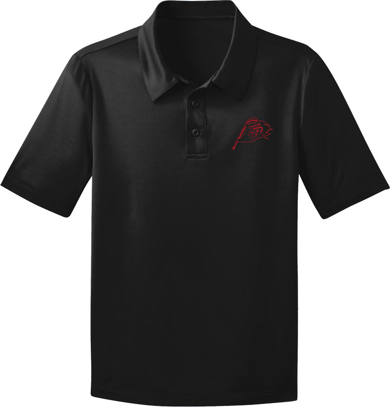 South Pittsburgh Rebellion Youth Silk Touch Performance Polo