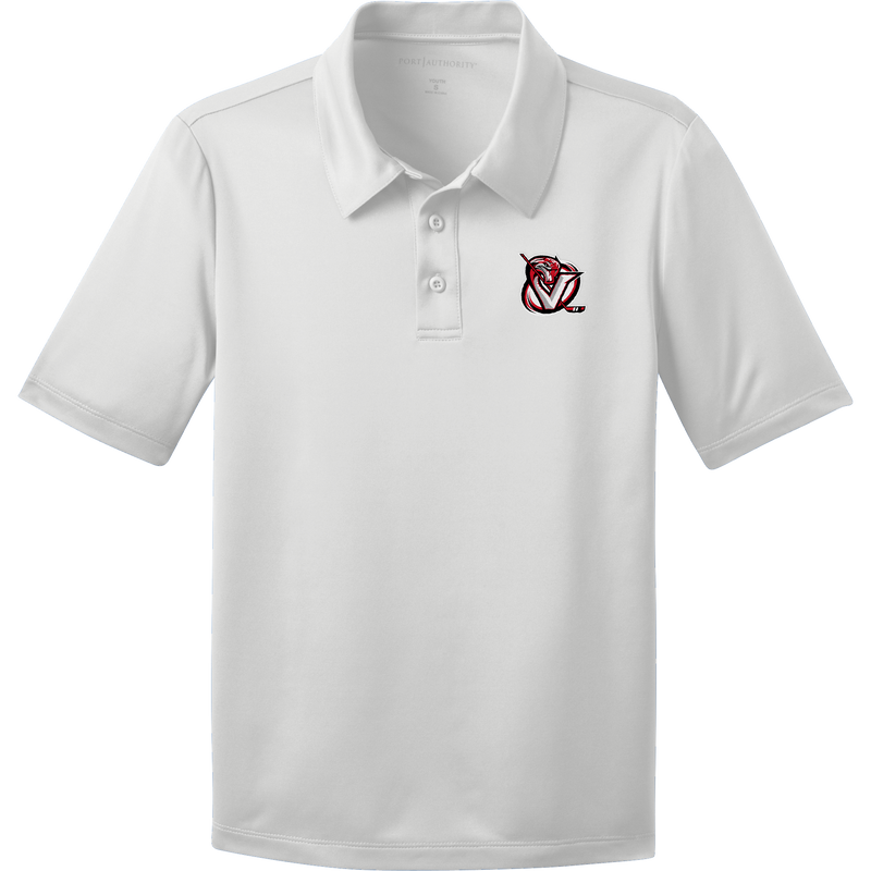 Venom Hockey Club Youth Silk Touch Performance Polo