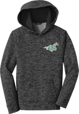 NJ Colts Youth PosiCharge Electric Heather Fleece Hooded Pullover