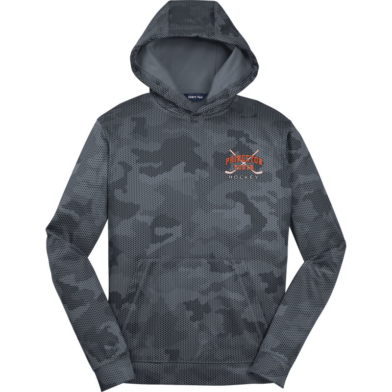 PYH Youth Sport-Wick CamoHex Fleece Hooded Pullover