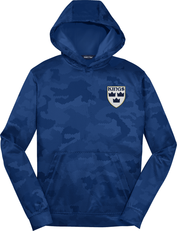 North Jersey Kings Youth Sport-Wick CamoHex Fleece Hooded Pullover