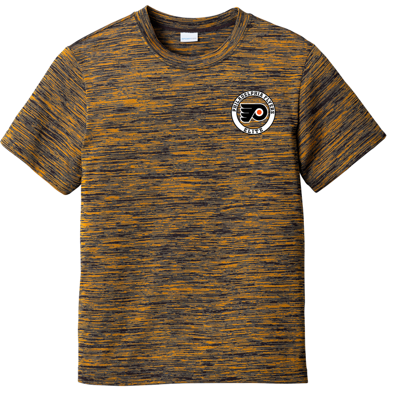 Philadelphia Flyers Elite Youth PosiCharge Electric Heather Tee