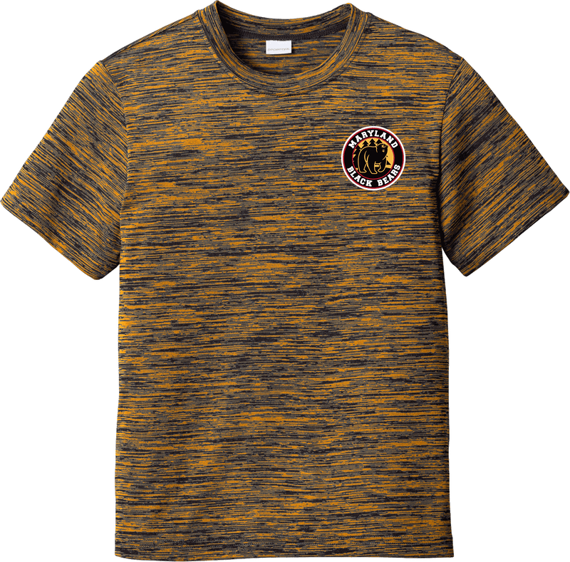 Maryland Black Bears Youth PosiCharge Electric Heather Tee