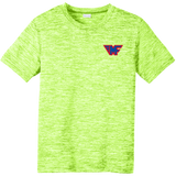 Mid-Fairfield Youth PosiCharge Electric Heather Tee