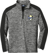 Royals Hockey Club Youth PosiCharge Electric Heather Colorblock 1/4-Zip Pullover