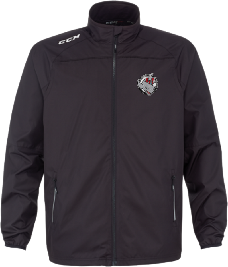 CCM Adult Lightweight Warm Up Jacket - CT Whalers Tier 2